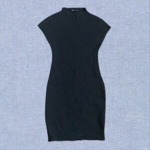 Zara Knit Mini Dress Size S in Black